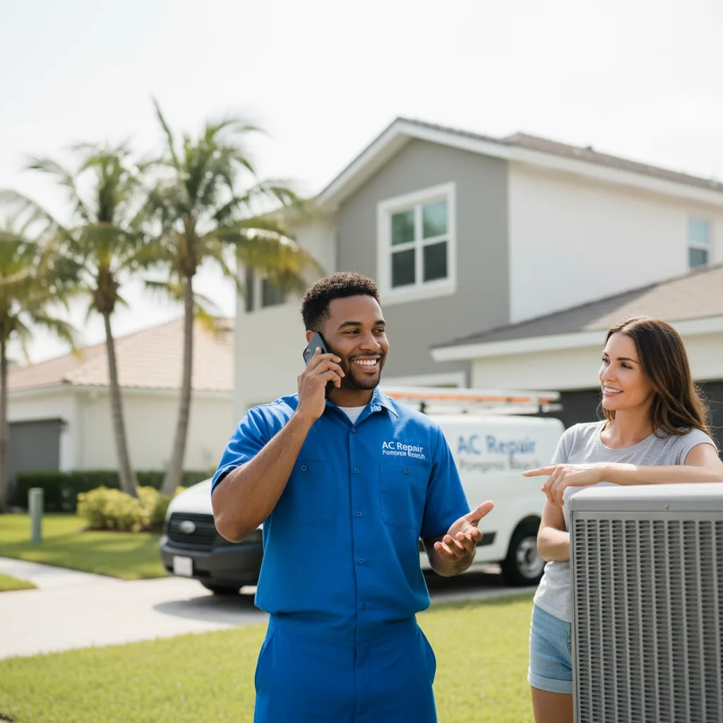 AC Repair Pompano Beach customer support in Stamps